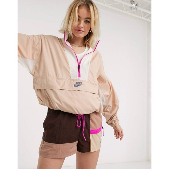 Nike Sportswear Icon Clash Packable Pullover Jacket Windbreaker & shorts M set - Picture 2 of 10